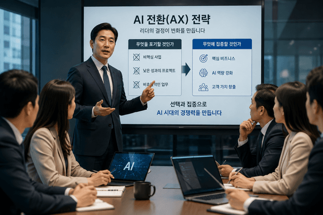 AI 도입 성공은 기술 선택이 아닌 리더십 결정에서 시작된다